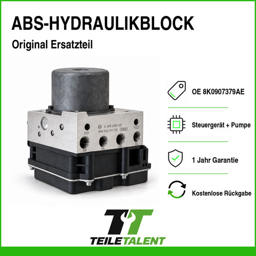 Abs esp hydraulikblock - abs,